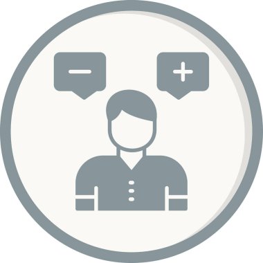 Fizibilite. Web simgesi vektör illüstrasyonu