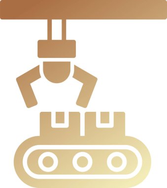 Taşıyıcı Şerit web simgesi, vektör illüstrasyonu