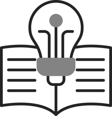 Basit Bilgi simgesi vektör illüstrasyonu