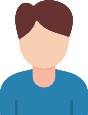 Çalışan. Web simgesi basit illüstrasyon