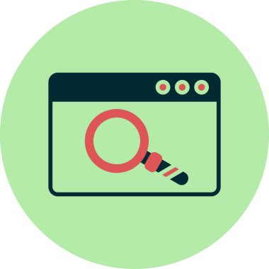 Veri Analizi işi ve finans ikonu vektör illüstrasyonuName