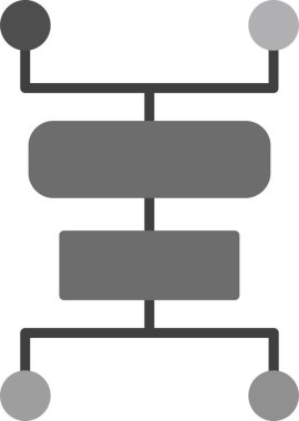Entrika. Web simgesi basit illüstrasyon