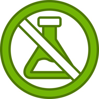 Kimyasal Simge Yok 'un vektör çizimi 