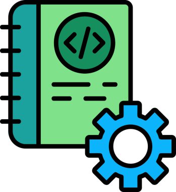 Elle ağ simgesi vektör illüstrasyonu