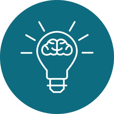 Öğrenmek. Web simgesi vektör illüstrasyonu