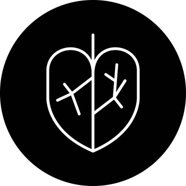 Colocasia Tropikal Bitki Simgesi Vektör İllüstrasyonu 