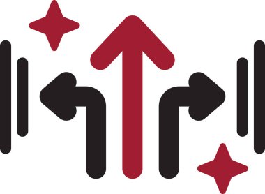 Oklar. Web simgesi basit illüstrasyon