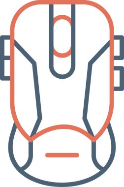 kablosuz fare ağ simgesi vektör çizimi