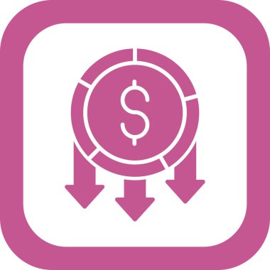 Basis 'e mal oldu. Web simgesi basit illüstrasyon