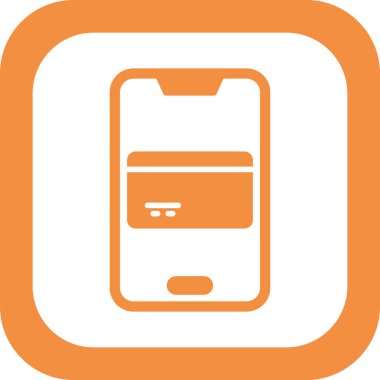 Ödeme Servis simgesi düz stil