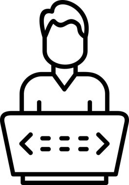 Tasarımcı web vektör çizimi tasarımı