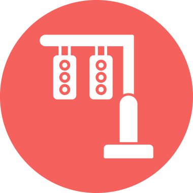 Trafik Işıkları Web simgesi çizimi