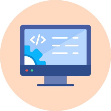 Basit Seo web tasarım simgesi