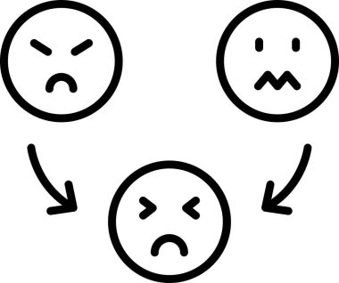 Zorbalık web simgesi vektör illüstrasyonu