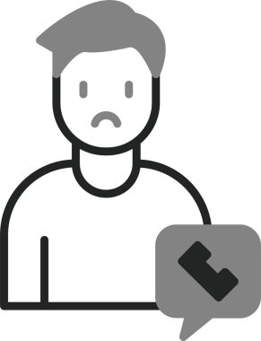 Anonim Web simgesi vektör illüstrasyonu