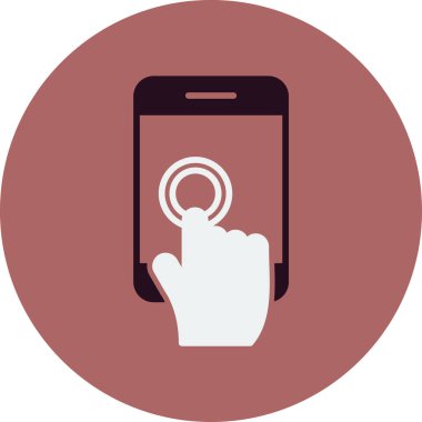 self servis. Web simgesi basit illüstrasyon