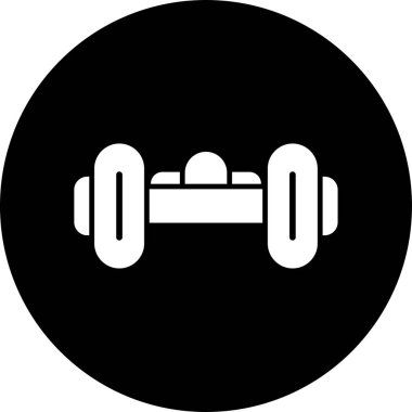 hoverboard simgesi, vektör illüstrasyonu basit tasarım