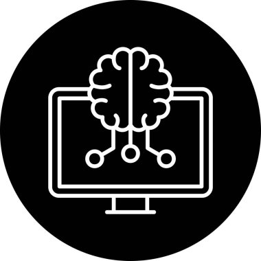 Öğrenmek. Web simgesi vektör illüstrasyonu