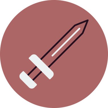 vektör kılıcı illüstrasyonu 