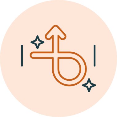 Oklar. Web simgesi basit illüstrasyon