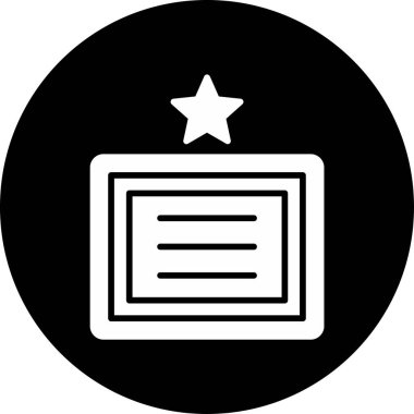 Öğrenmek. Web simgesi vektör illüstrasyonu