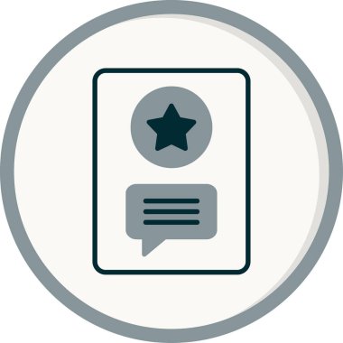 Basit karşılama simgesi vektör illüstrasyonu