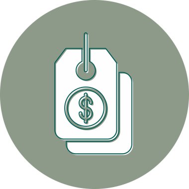 Fiyat etiketi vektör illüstrasyonu 