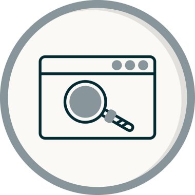 Veri Analizi işi ve finans ikonu vektör illüstrasyonuName