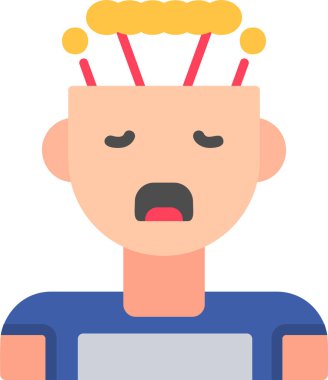 Yanmış web simgesi vektör illüstrasyonu