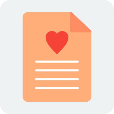 Dilek listesi. Web simgesi basit tasarım