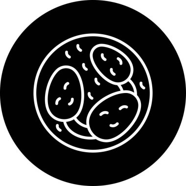 Maya. Web simgesi basit illüstrasyon