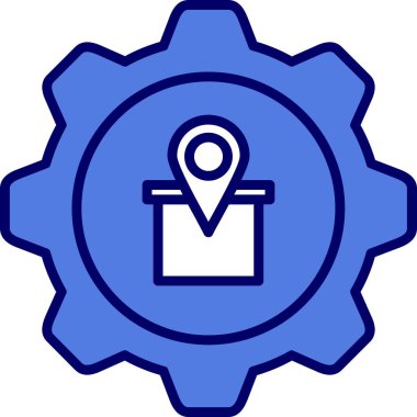 İzleme. Web simgesi basit illüstrasyon