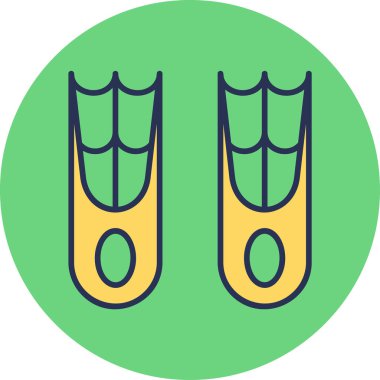 Paletler. Web simgesi basit illüstrasyon