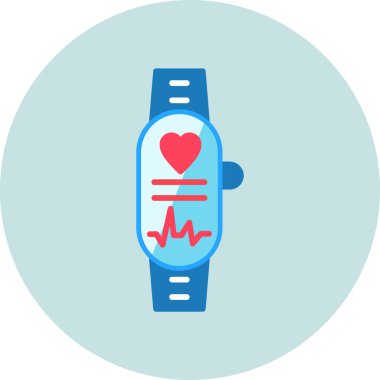 Modern Smartband simgesinin vektör çizimi