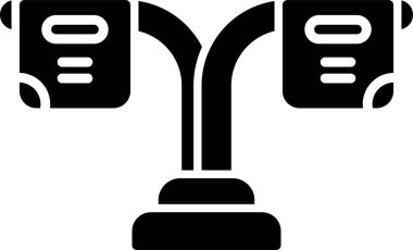 Banner web simgesi, illüstrasyon tasarımı 