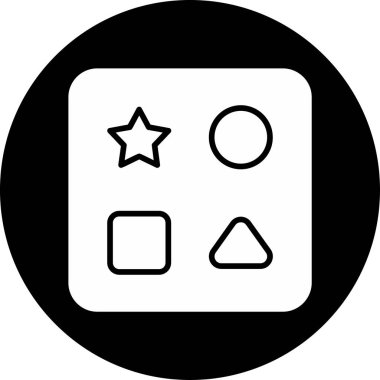 oyun web simgesi, basit illüstrasyon, Çeşitlilik simgesi