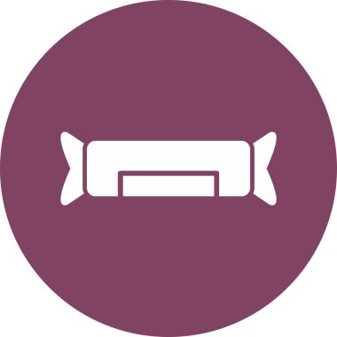 Güçlendirici. Web simgesi basit illüstrasyon