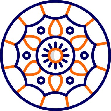 İyileşmek için simetrik mandalanın temel çizimi