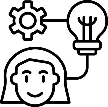 Öğrenmek. Web simgesi vektör illüstrasyonu