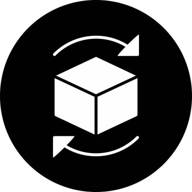 Engelleme zinciri. Web simgesi basit tasarım