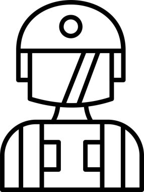 Swat Web simgesi vektör çizimi