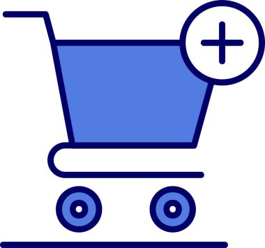 Web simgesi satın al, vektör illüstrasyonu