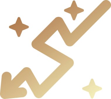 Oklar. Web simgesi basit illüstrasyon