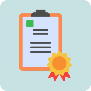 Sözleşmeli ağ simgesi, vektör illüstrasyonu