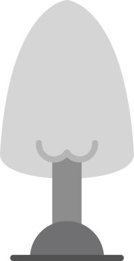 Ağaç. Web simgesi basit illüstrasyon 