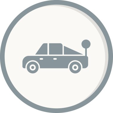 Paket geldi. Web simgesi basit illüstrasyon