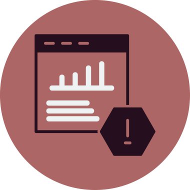 veri analiz simgesi vektör illüstrasyon tasarımı