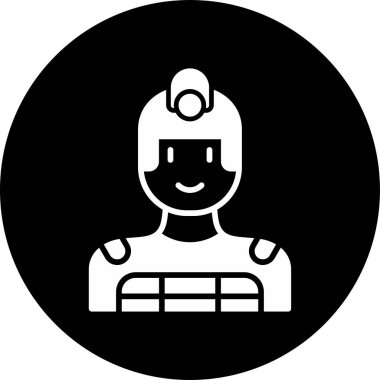 Süper kahraman ağ simgesi, vektör illüstrasyonu