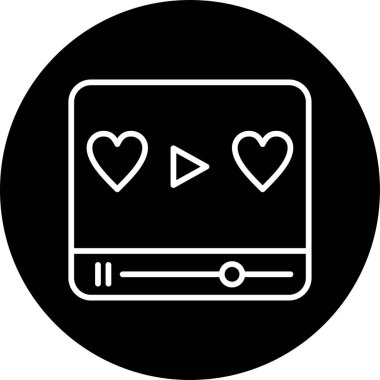 Memnun oldum. Web simgesi basit illüstrasyon