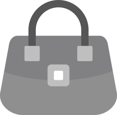 el çantası simgesi vektör illüstrasyonu 